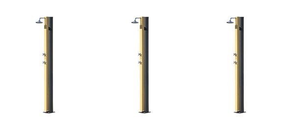 ducha solar crm 40 litros beige