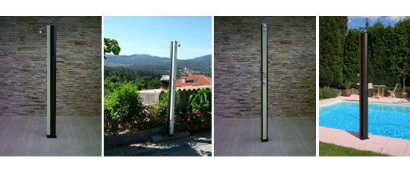 duchas solares piscinas